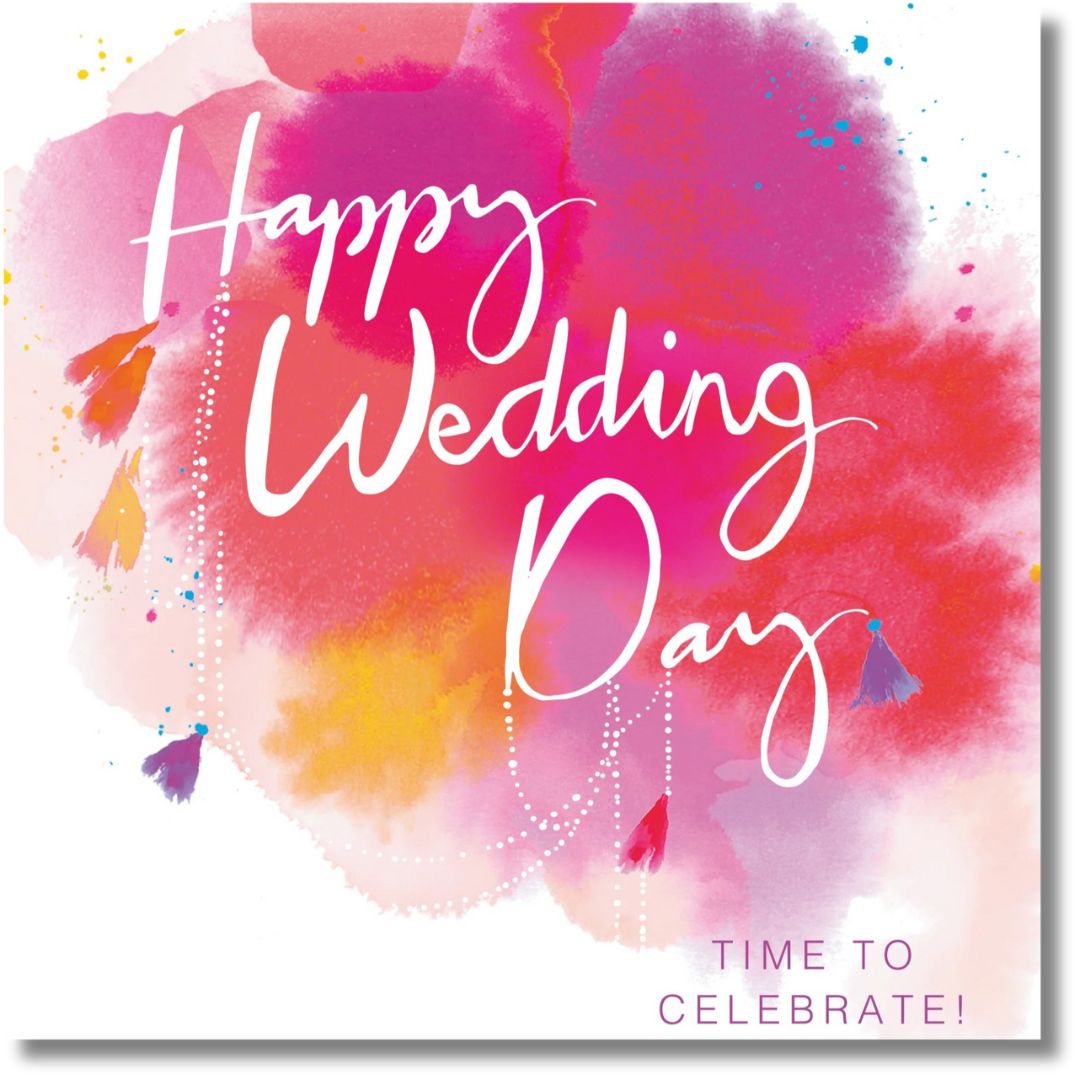 Hallmark Happy Wedding Day - Greeting Card