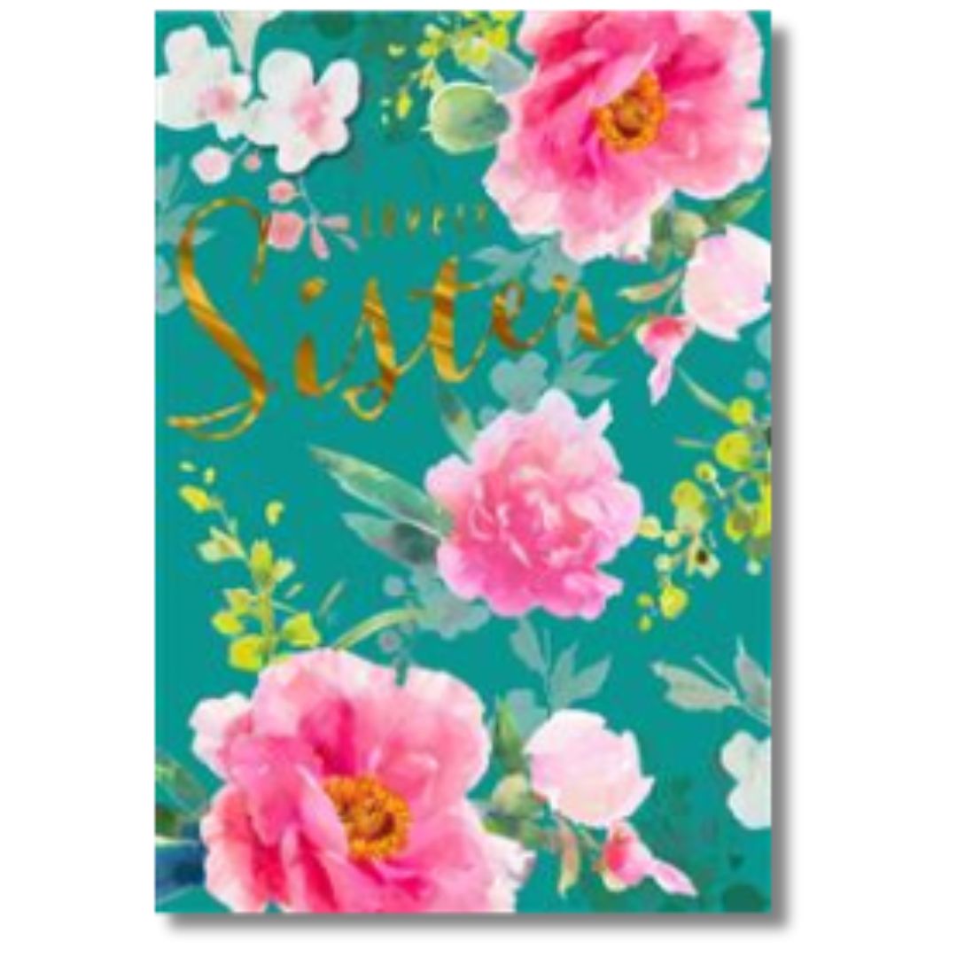 Hallmark Lovely Sister Birthday - Greeting Card