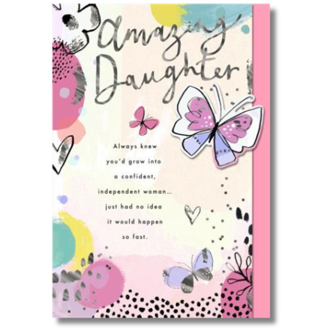 Hallmark Amazing Daughter Birthday - Greeting Card