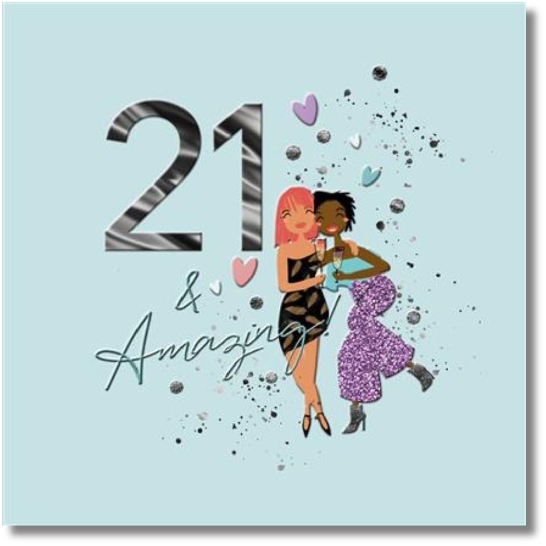 Hallmark 21 And Amazing Birthday - Greeting Card