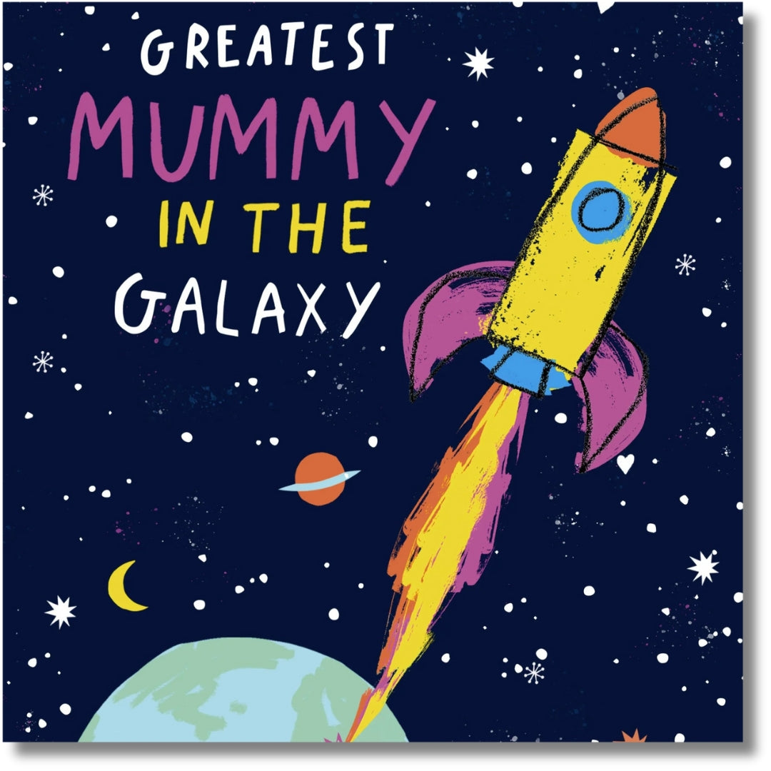 Hallmark Greatest Mummy In The Galaxy Birthday - Greeting Card