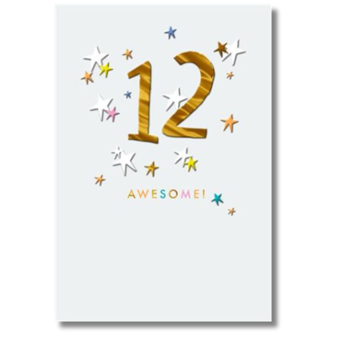 12 Awesome Birthday Greeting Card