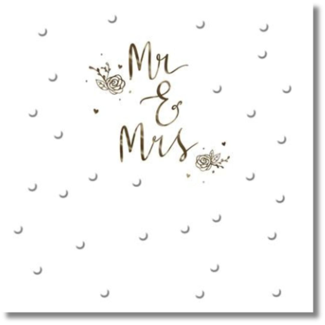 Hallmark Mr & Mrs - Greeting Card