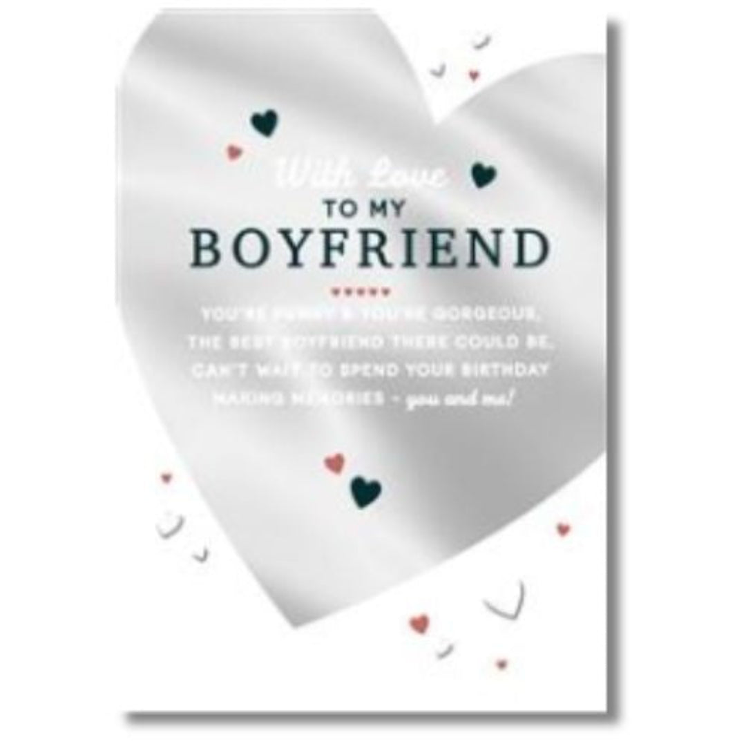 Hallmark With Love To My Boyfriend Birthday - Greeting Card