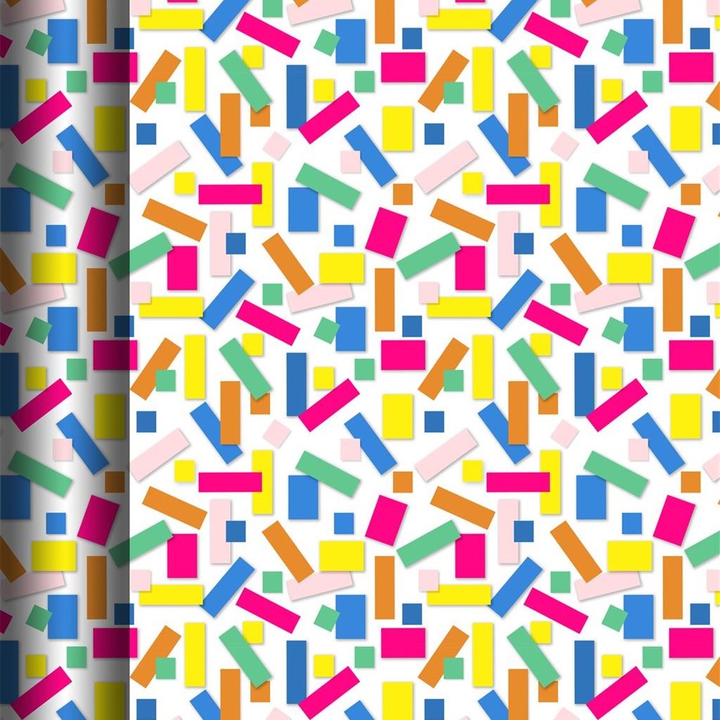 Hallmark Gift Wrapping Paper 2m Multi Confetti