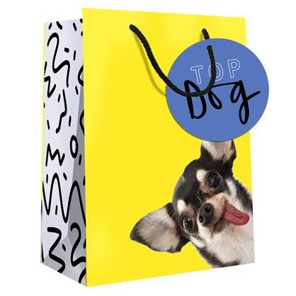 Hallmark Gift Bag Small 16.5 x 14cm - Top Dog