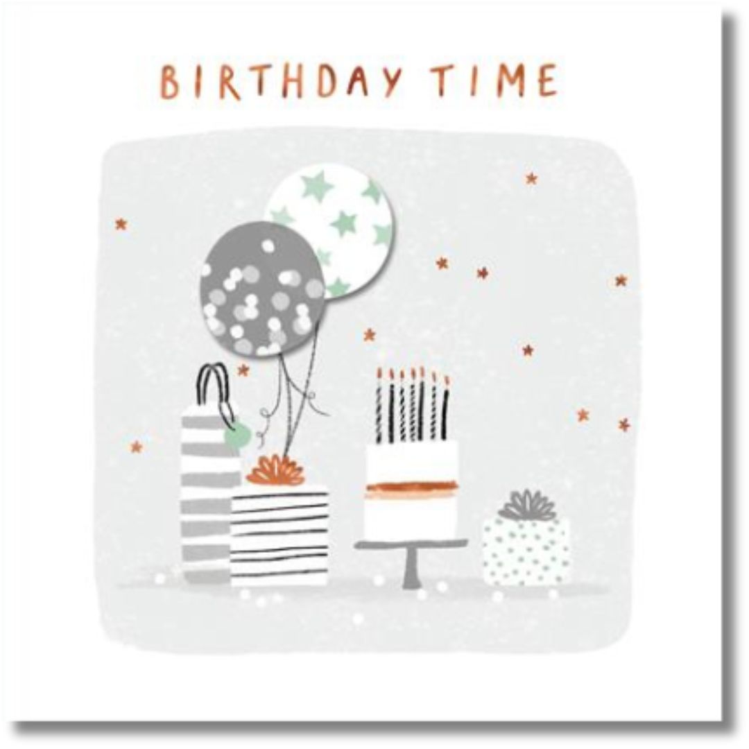 Birthday Time Greeting Card