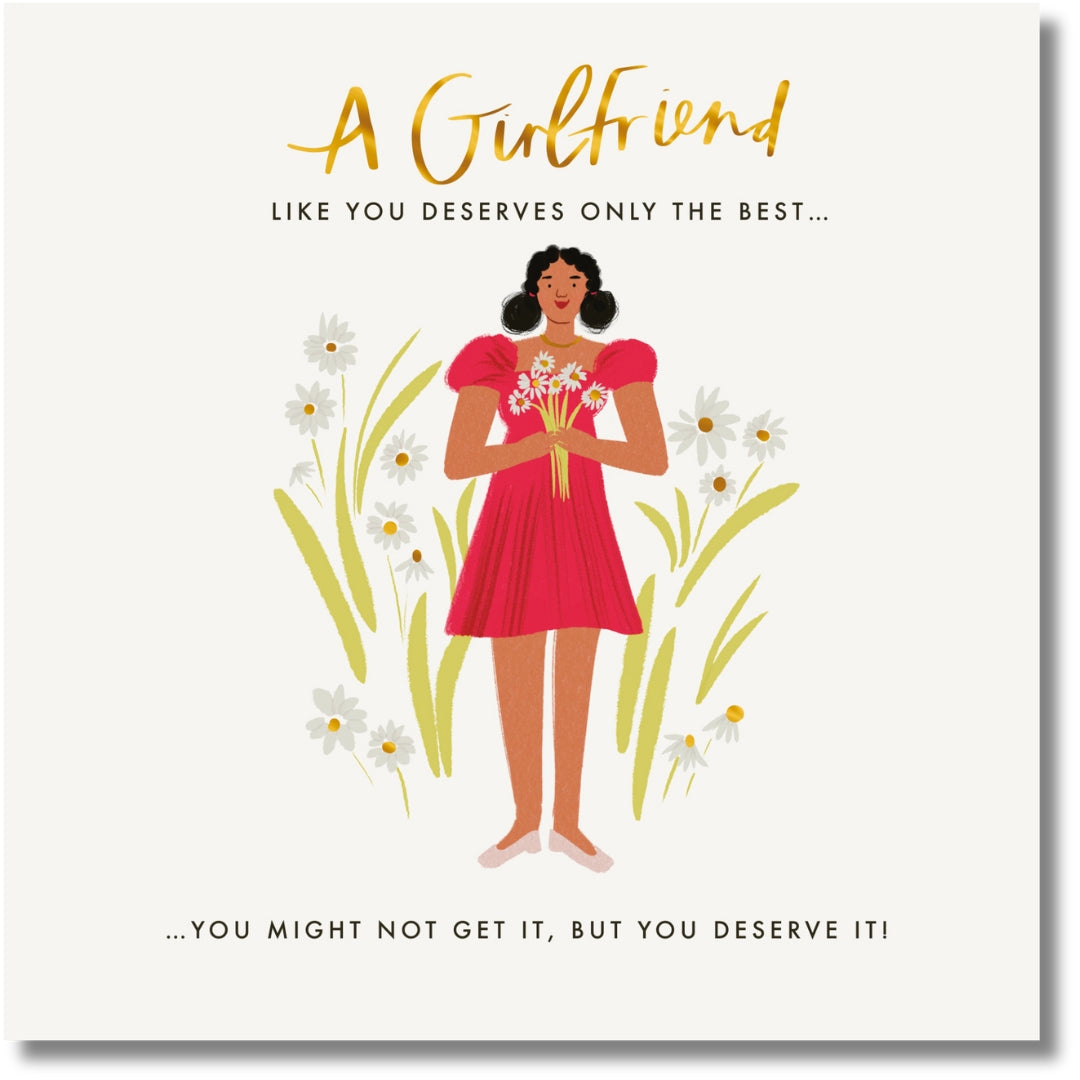 Hallmark A Girlfriend... Valentine's Day - Greeting Card