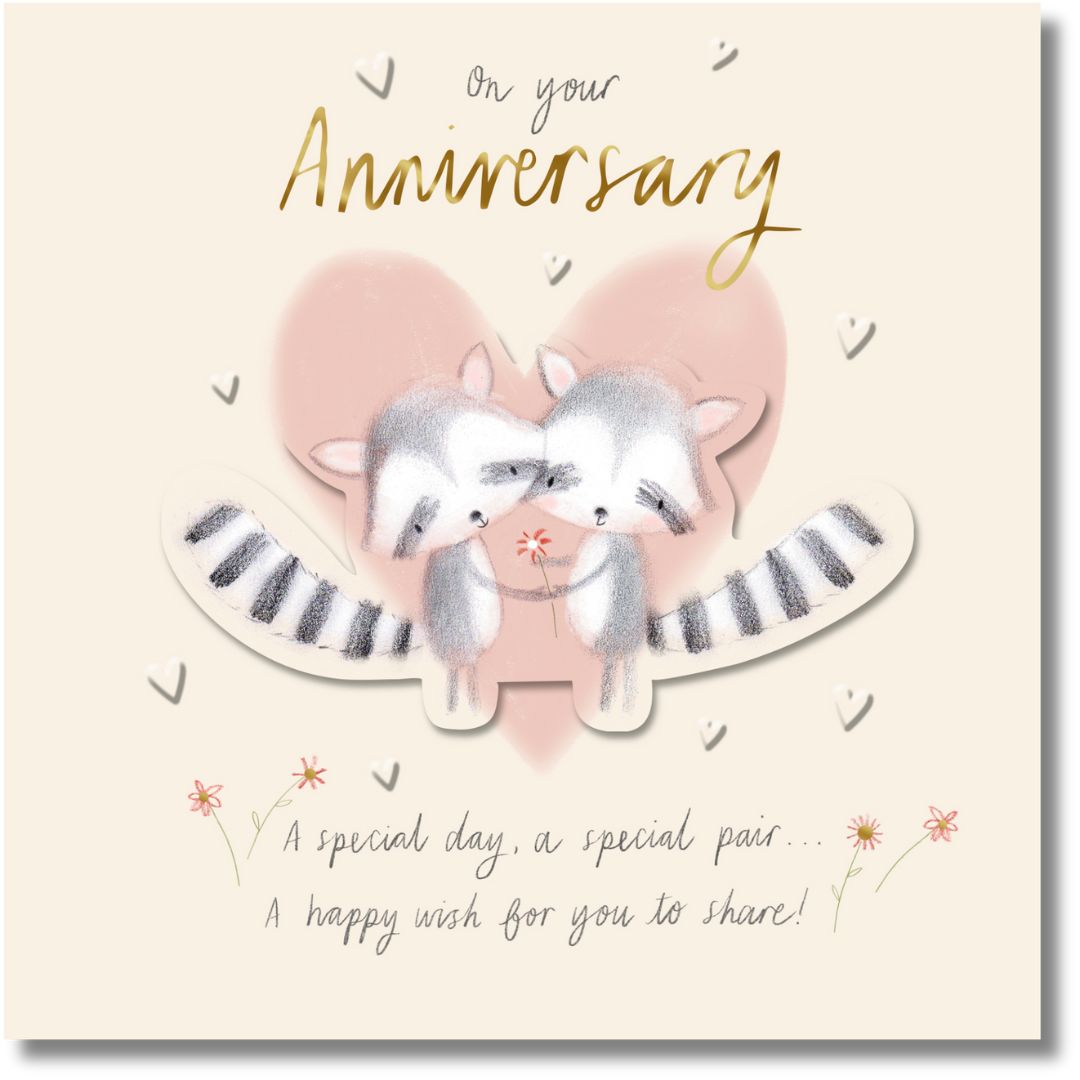 Hallmark On Your Anniversary Greeting Card