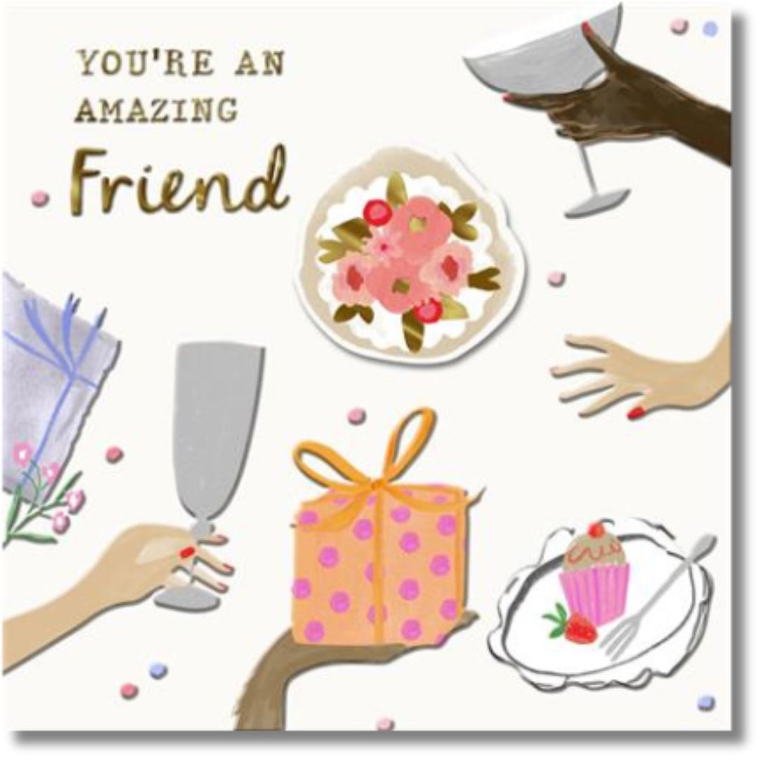 Hallmark You're An Amazing Friend - Greeting Card