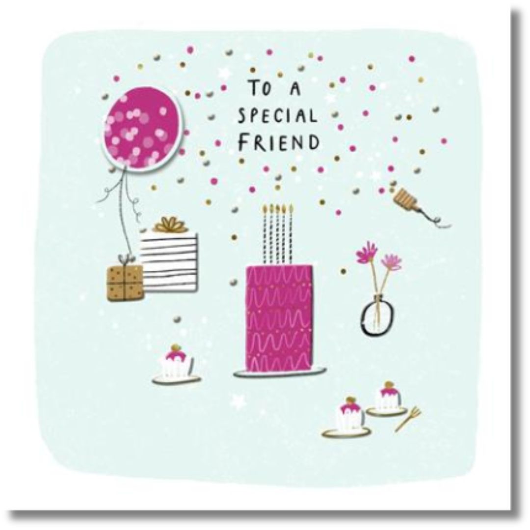 Hallmark To A Special Friend - Greeting Card