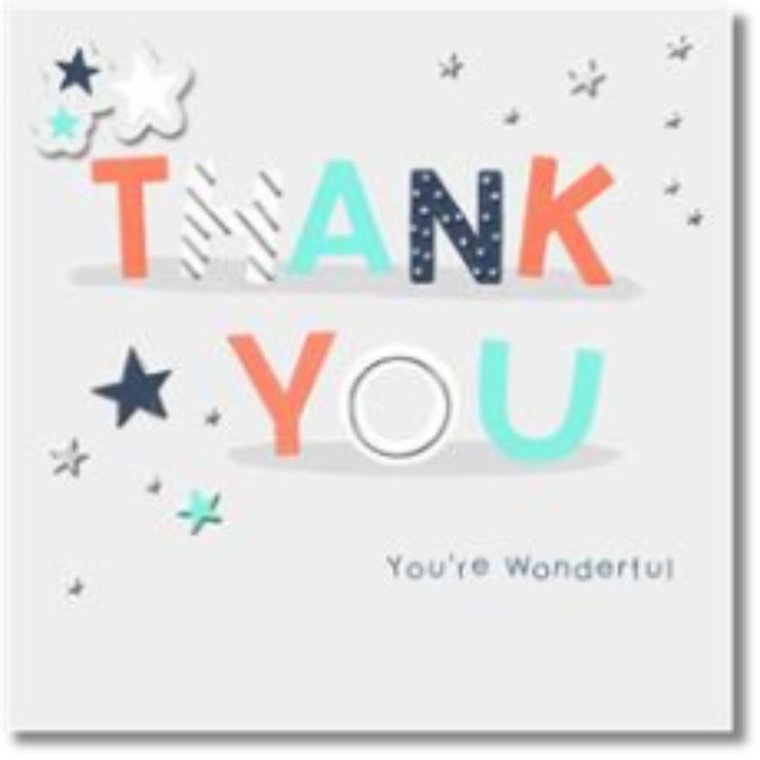 Hallmark Thank You - Greeting Card