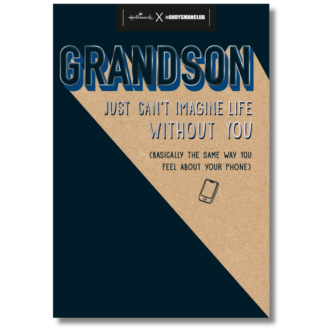 Hallmark Grandson Birthday - Greeting Card