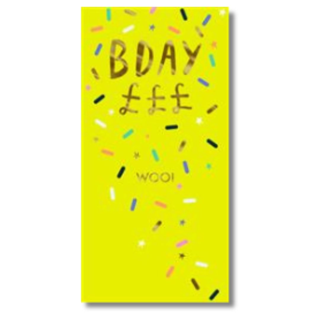Hallmark BDAY £££ Woo! - Money Wallet