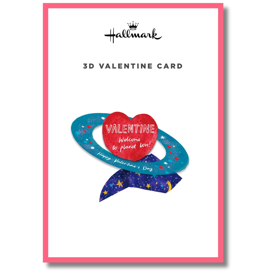 Hallmark 3D Valentine Card - Greeting Card