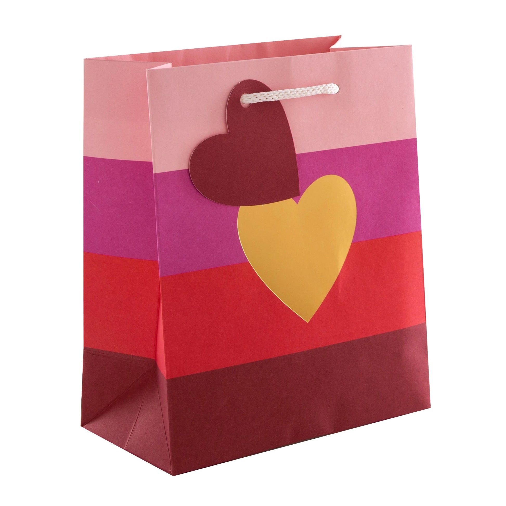 Hallmark Gift Bag Golden Heart Small 24.5 x 19.5cm