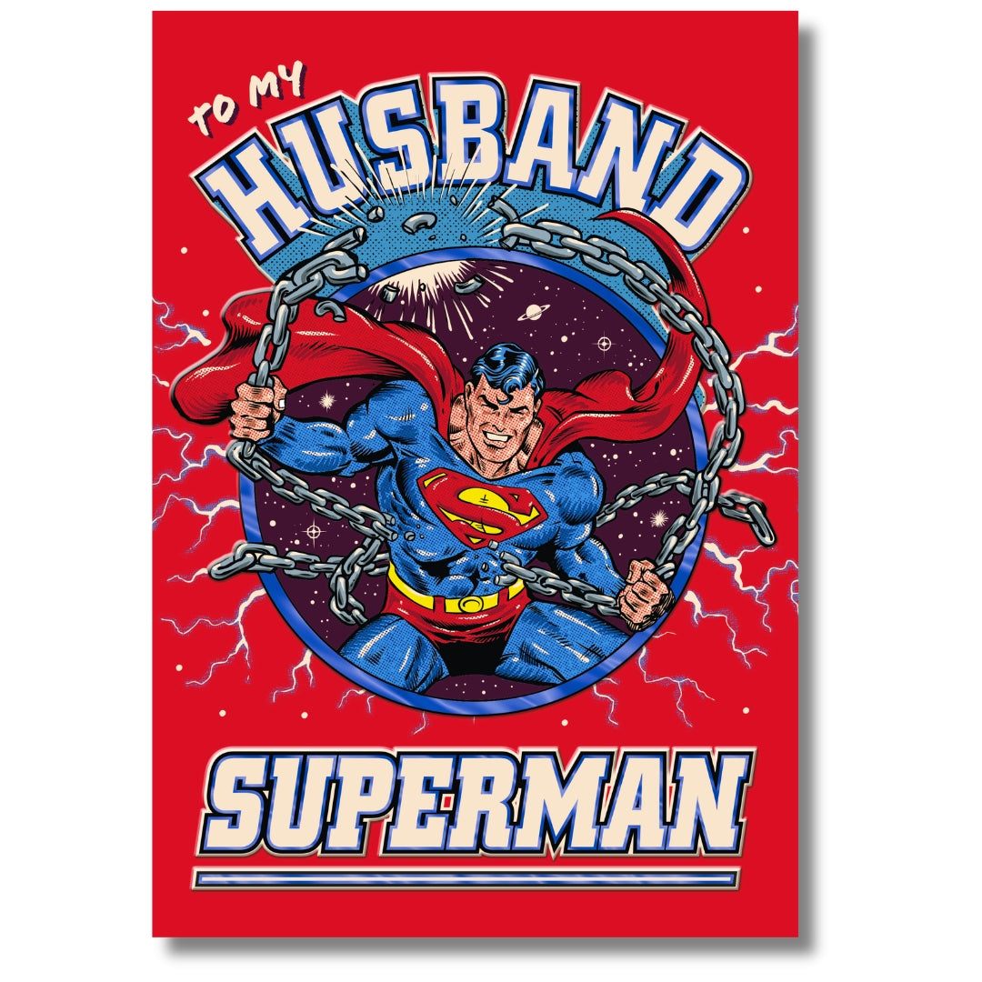 Hallmark To My Husband Happy Father's Day - Greeting Card