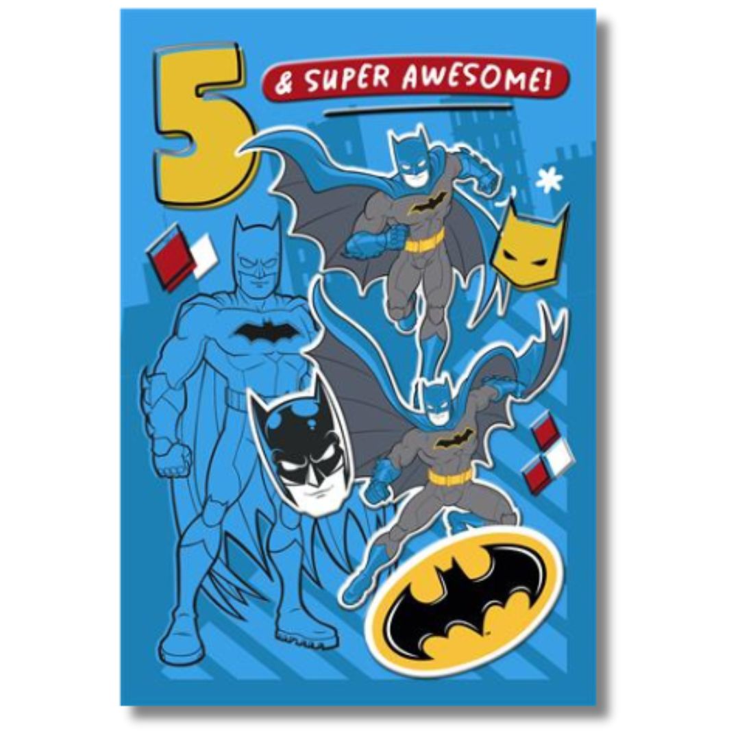 Hallmark 5 & Super Awesome! - Greeting Card