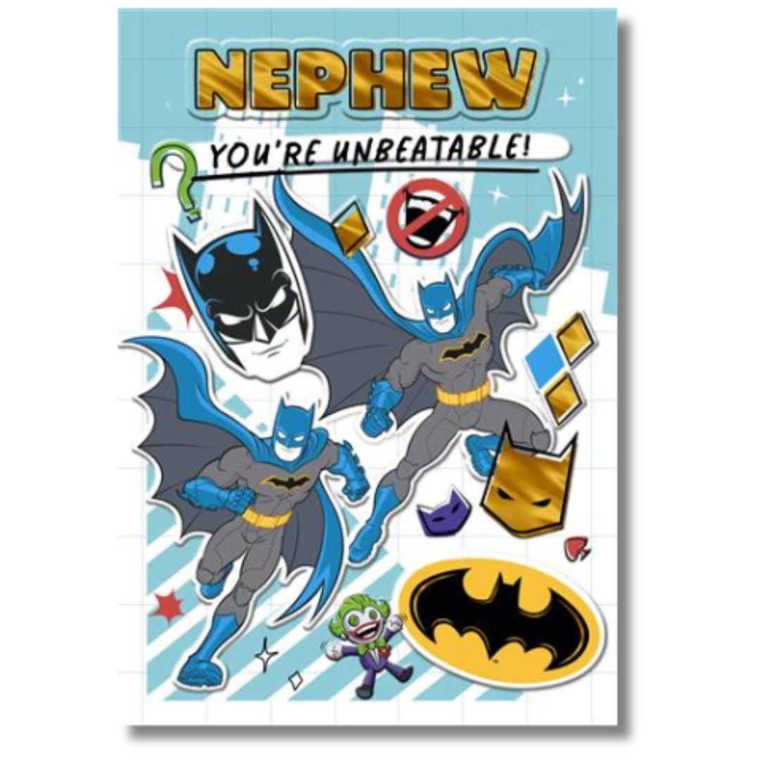 Hallmark Nephew You're Unbeatable! - Greeting Card