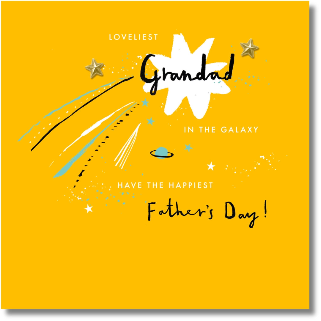 Hallmark Loveliest Grandad In The Galaxy Have The Happiest Father's Day - Greeting Card
