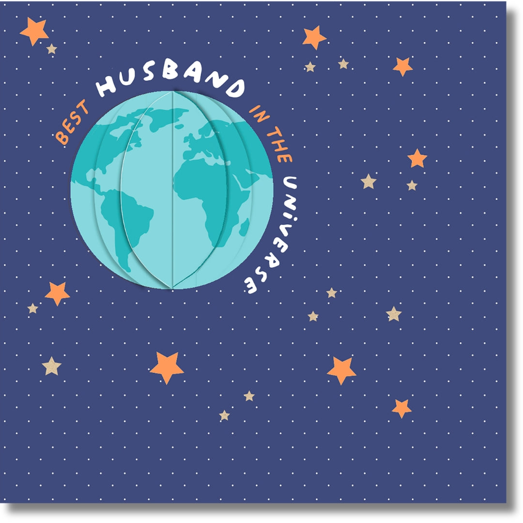Hallmark Best Husband In The Universe Happy Father's Day - Greeting Card