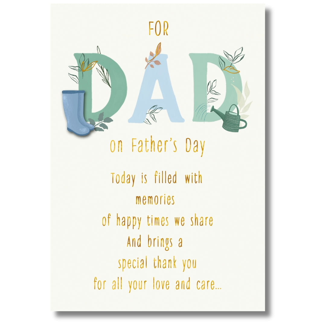 Hallmark For Dad On Father's Day - Greeting Card