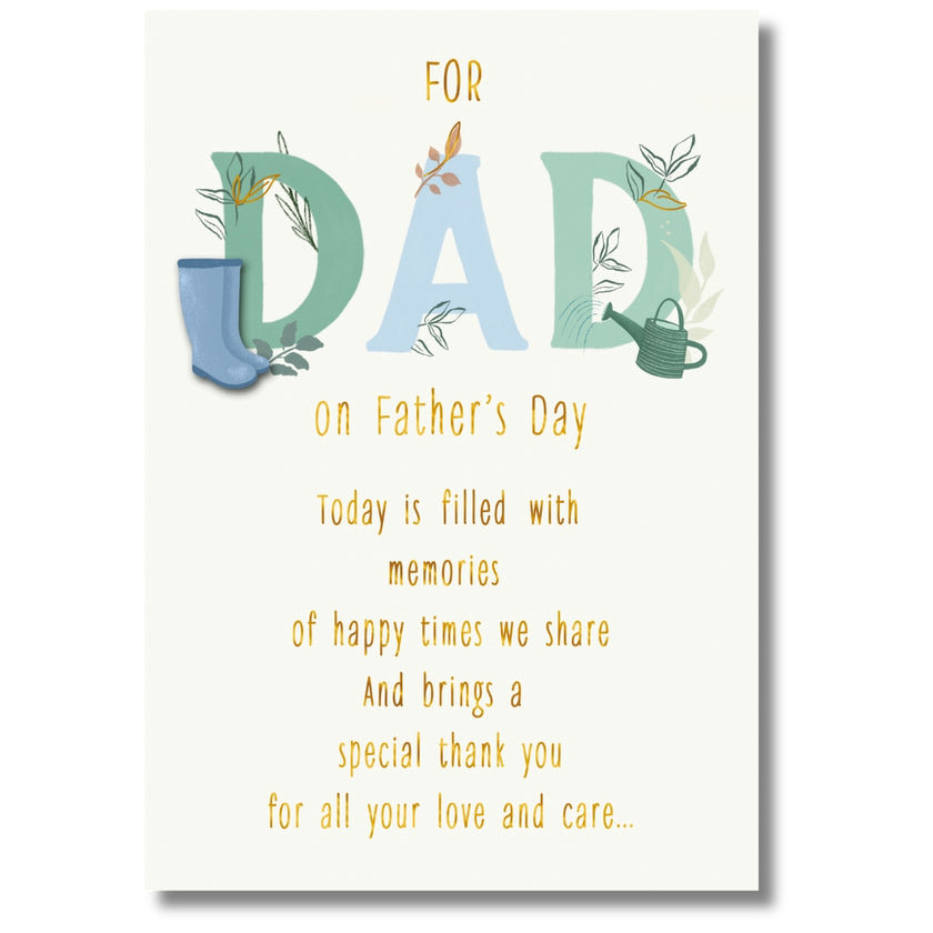Hallmark For Dad On Father's Day - Greeting Card