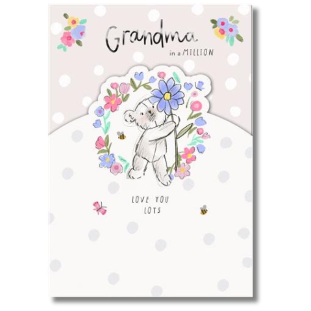 Hallmark Grandma Love You Lots - Greeting Card