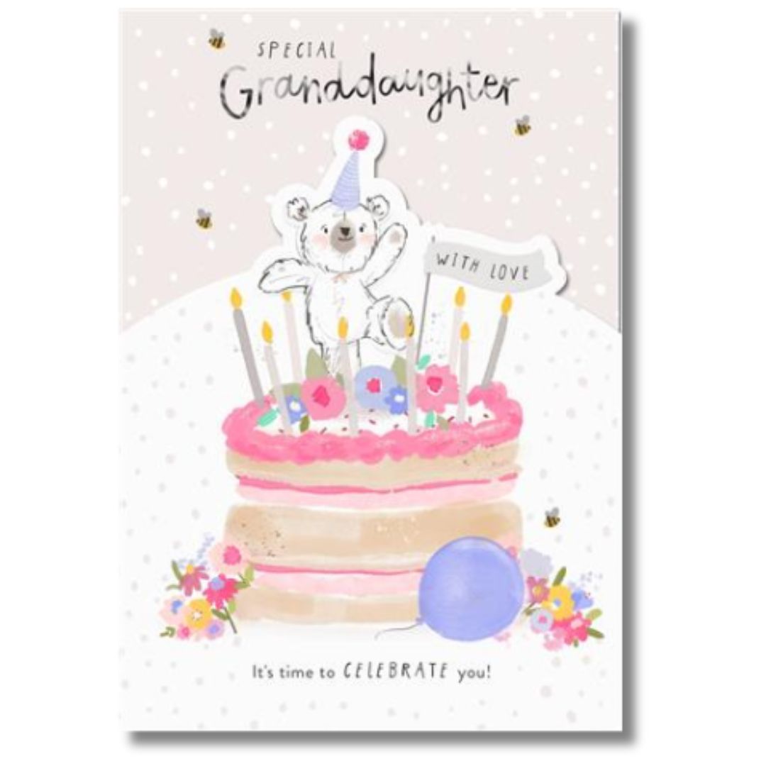 Hallmark Special Granddaughter Birthday - Greeting Card