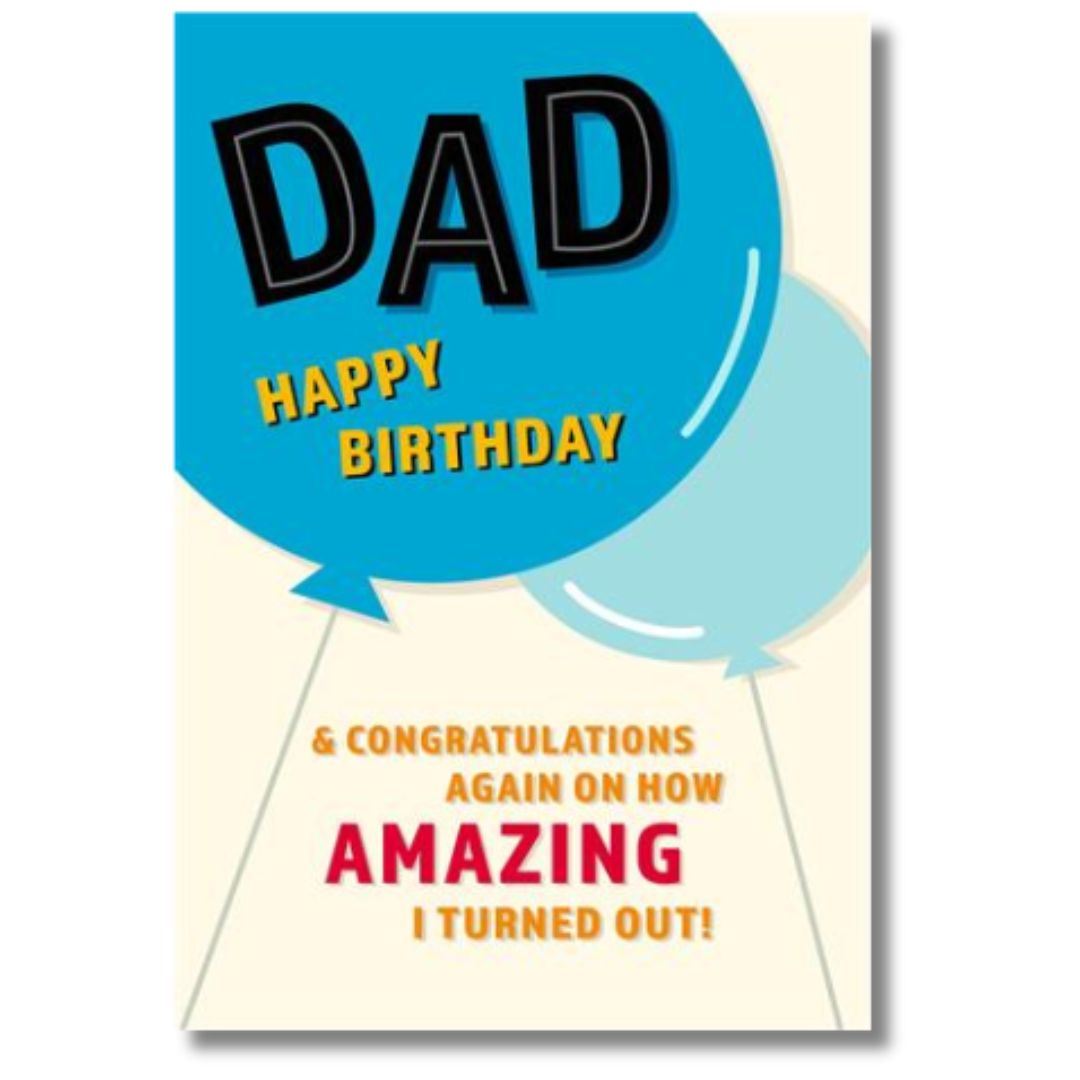 Dad Birthday Greeting Card