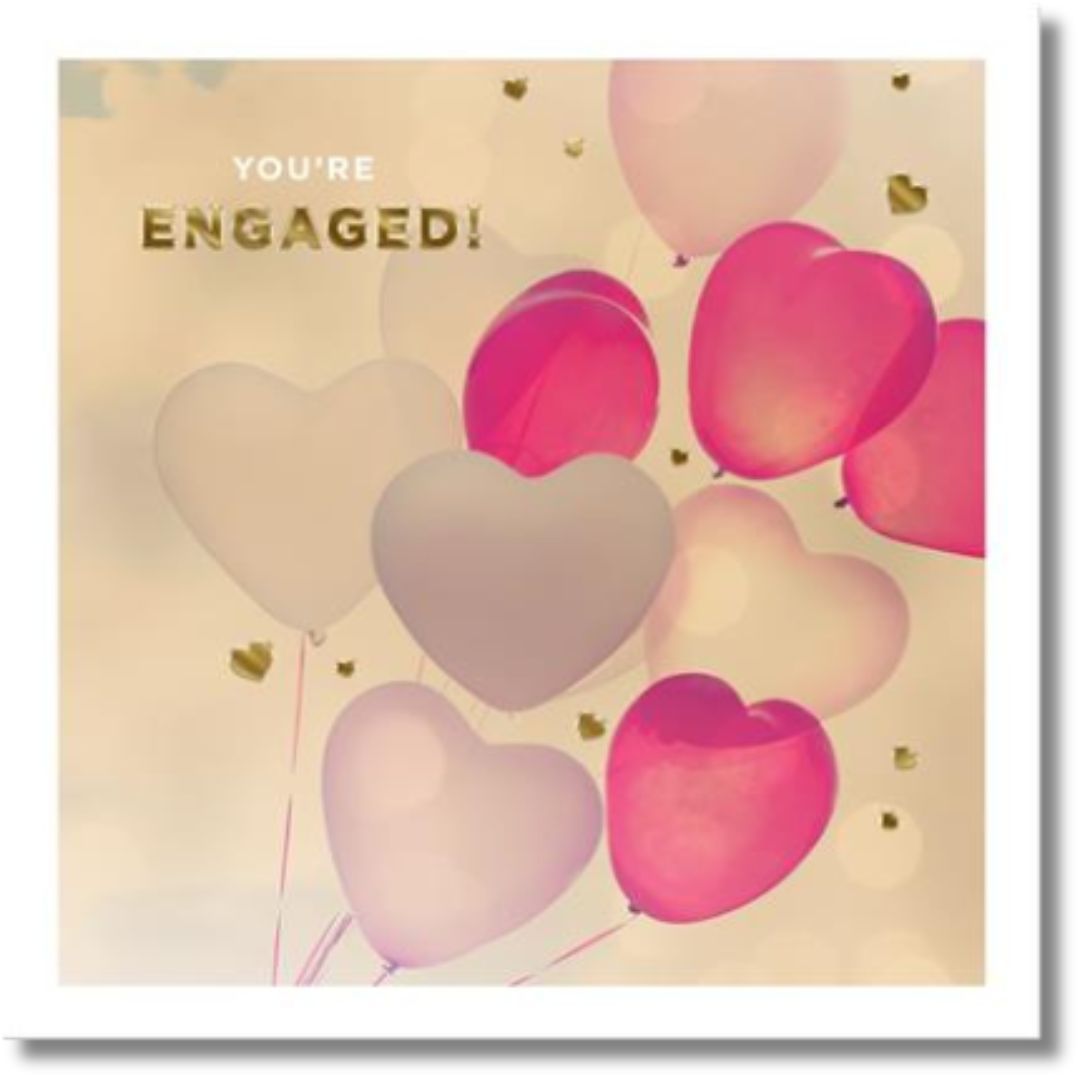 You're Engaged Greeting Card