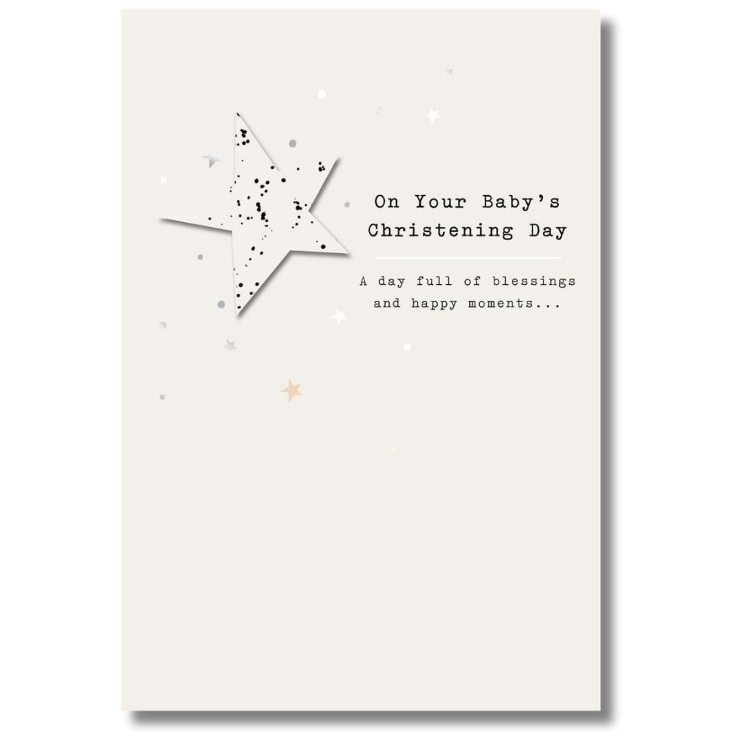 Hallmark On Your Baby's Christening Day - Greeting Card