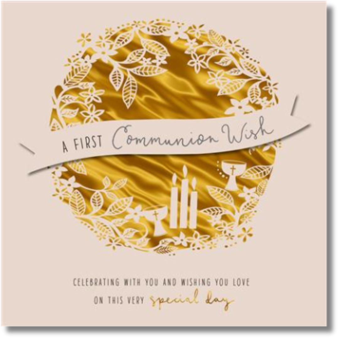 Hallmark A First Communion Wish Greeting Card