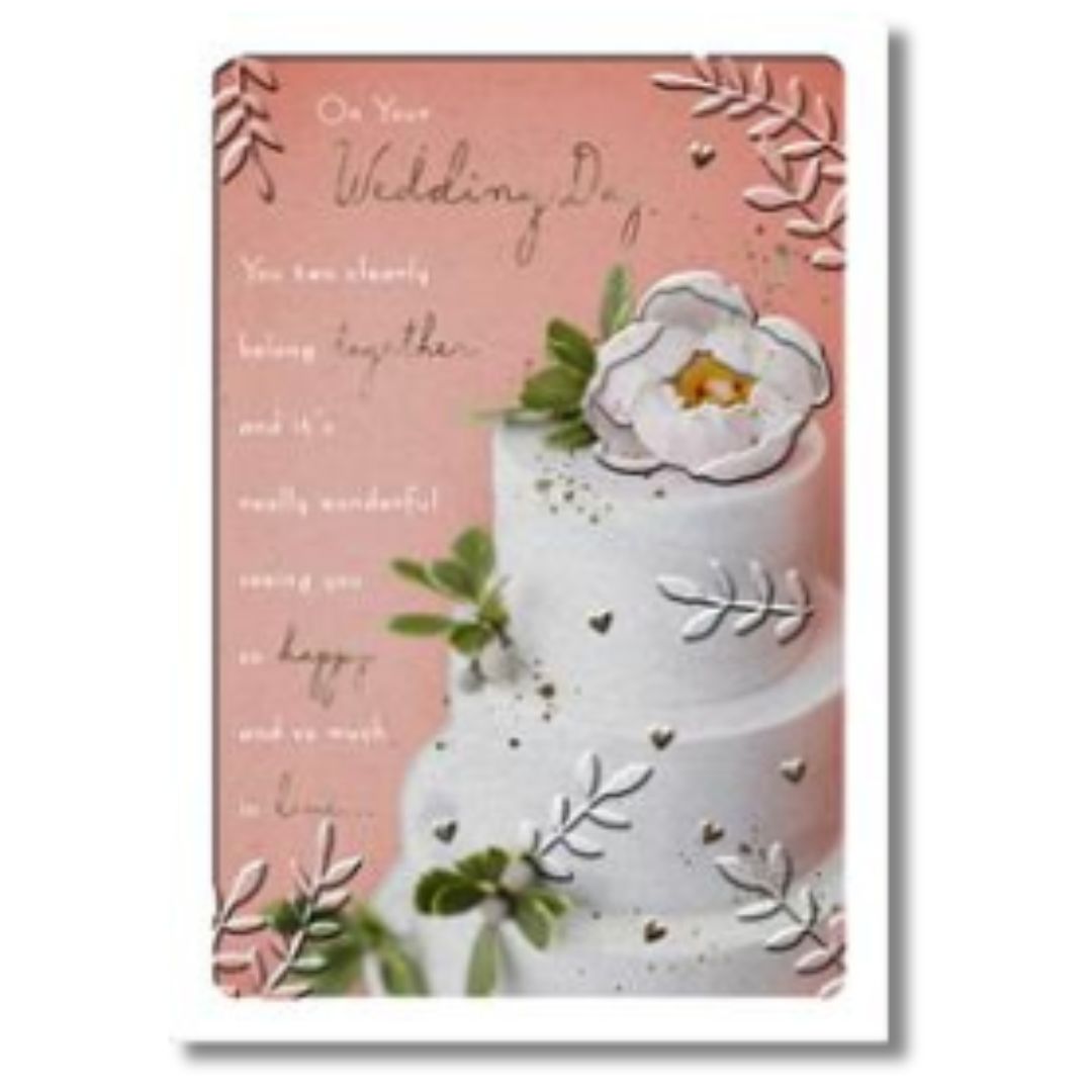 Hallmark On Your Wedding Day - Greeting Card