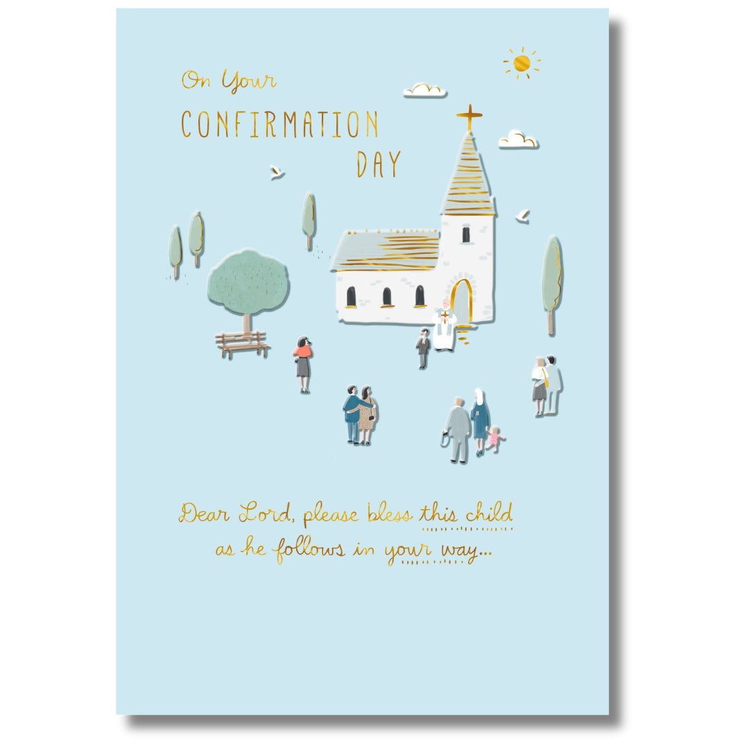 Hallmark On Your Confirmation Day - Greeting Card
