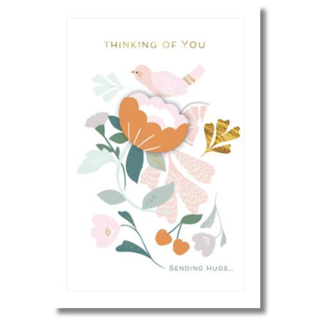 Hallmark Thinking Of You Sending Hugs - Greeting Card