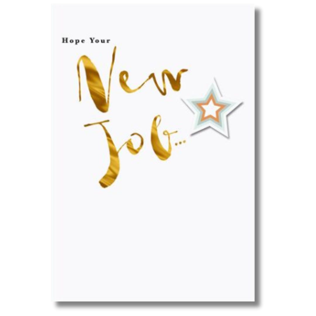 New Job Congrats Greeting Card