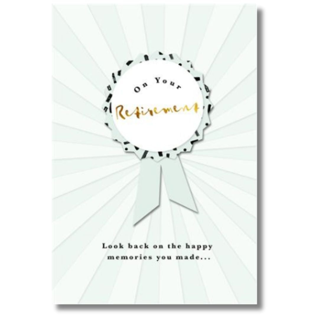 Hallmark On Your Retirement- Greeting Card