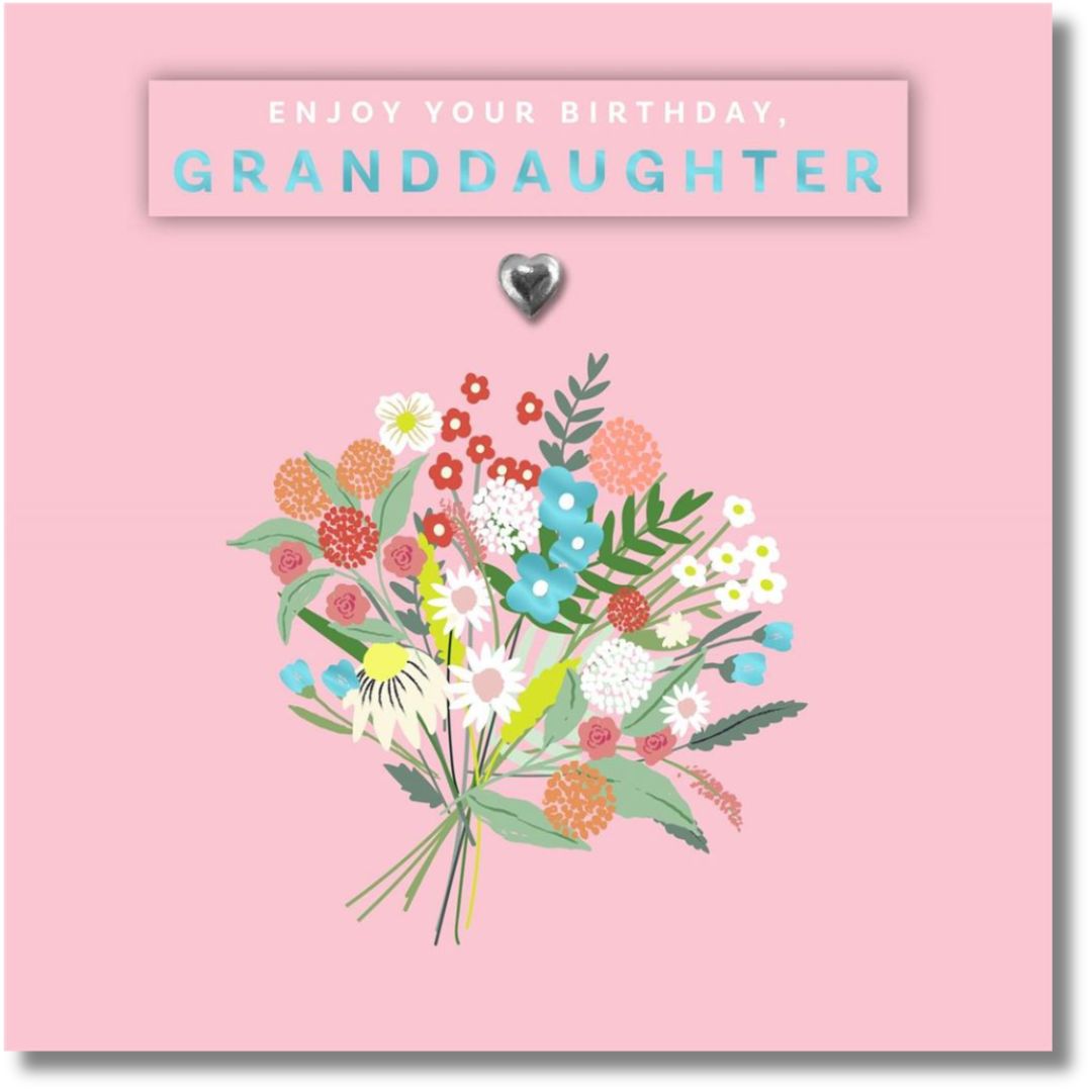 Hallmark Enjoy Your Birthday Granddaughter - Greeting Card