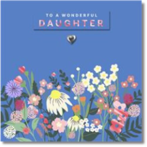 Hallmark To A Wonderful Daughter Birthday - Greeting Card