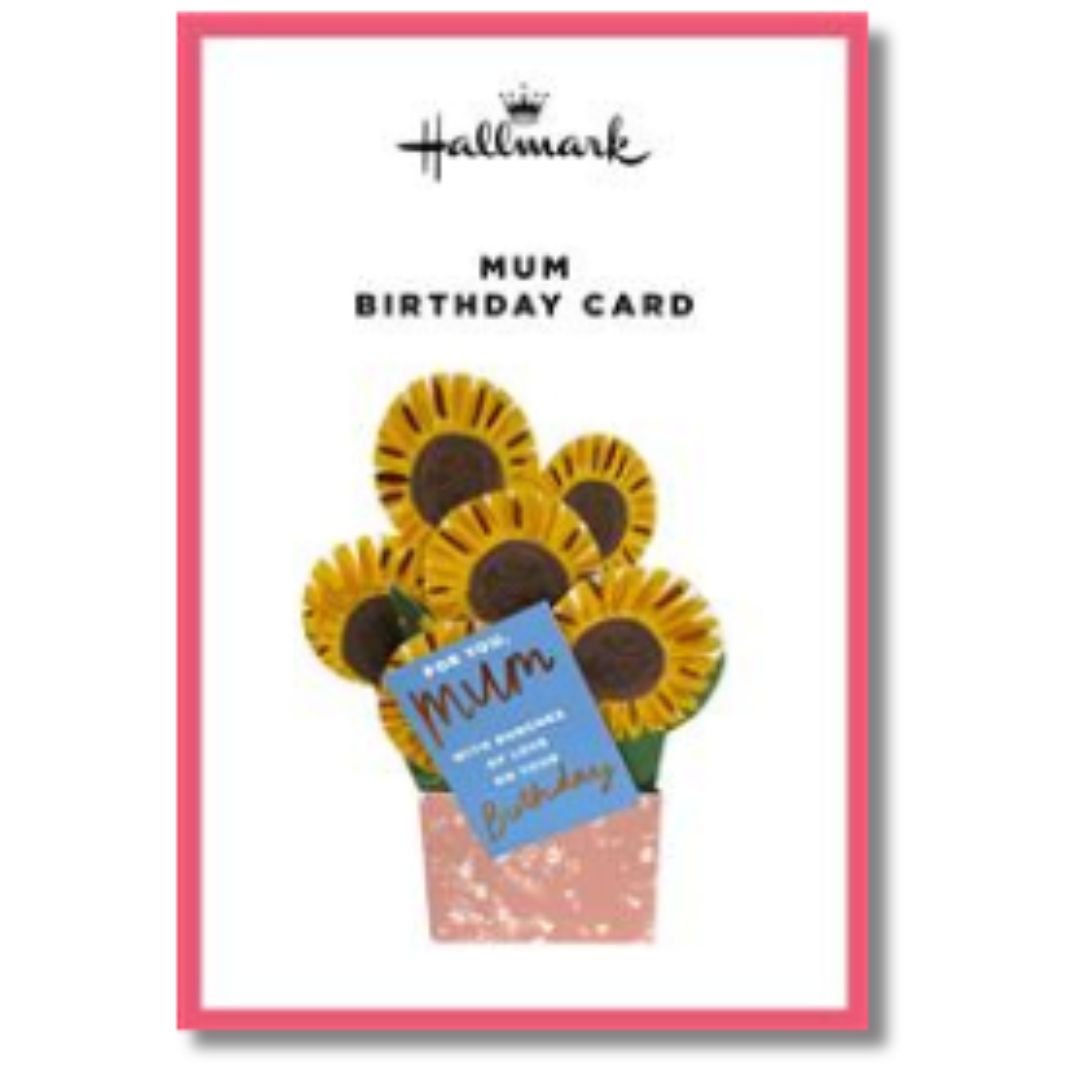 Hallmark 3D Mum Birthday Card - Greeting Card