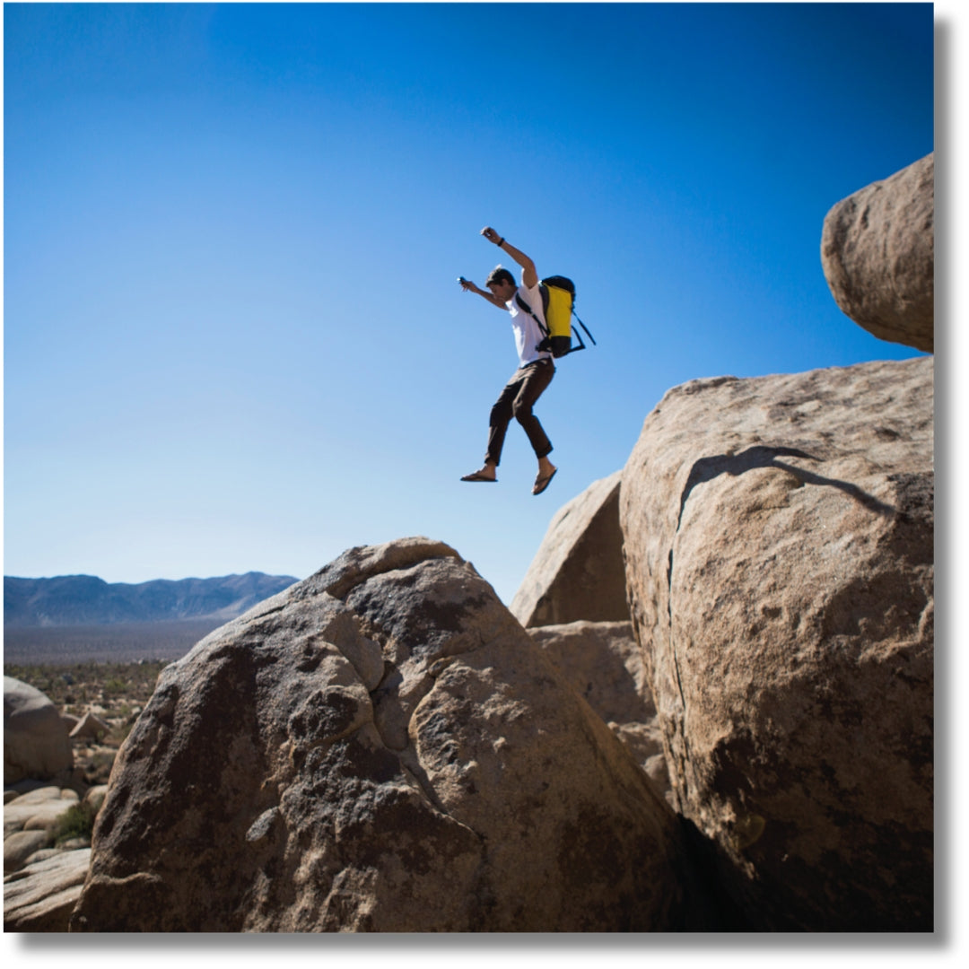 Hallmark Jump - Blank Greeting Card