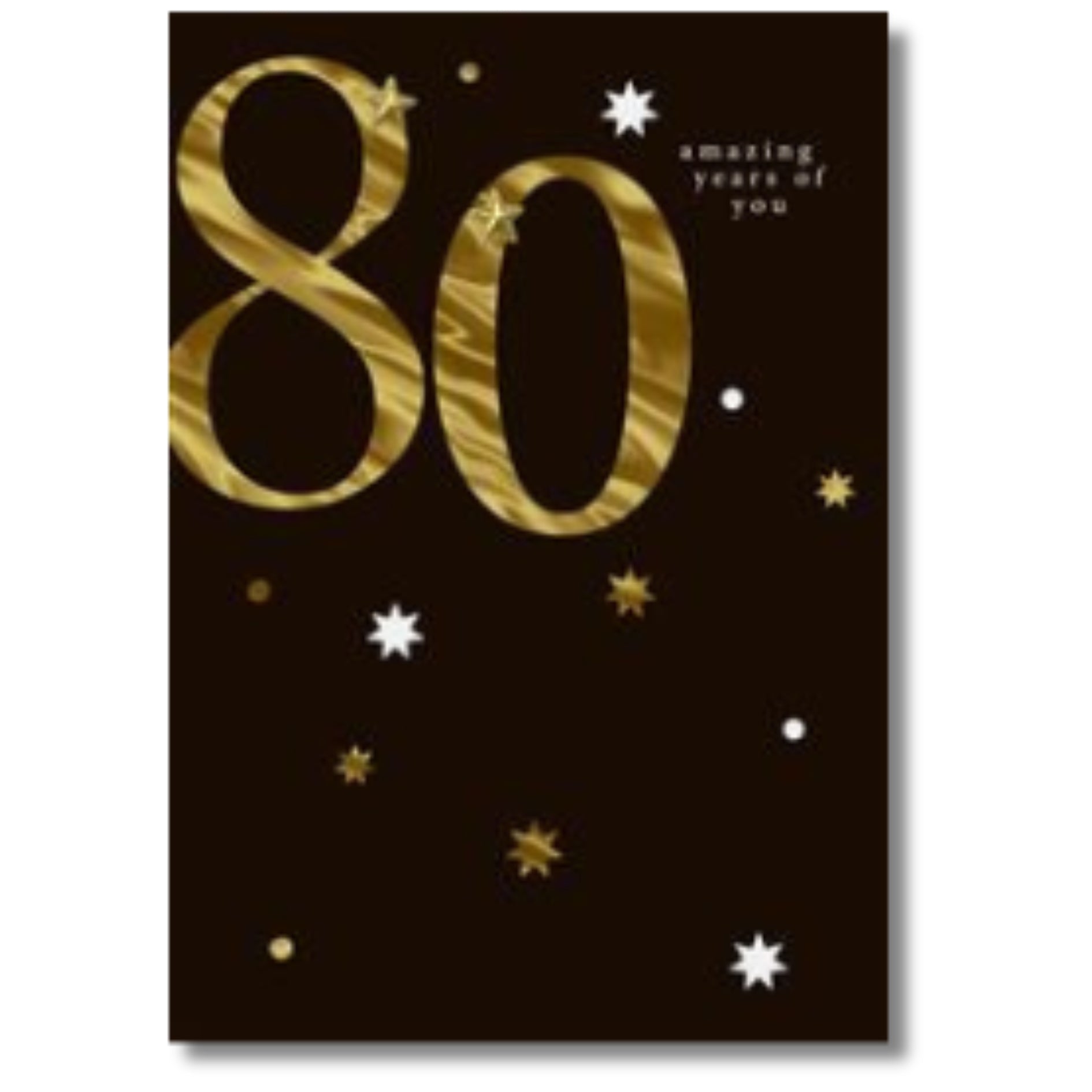 Hallmark 80 Amazing Years Of You Birthday - Greeting Card