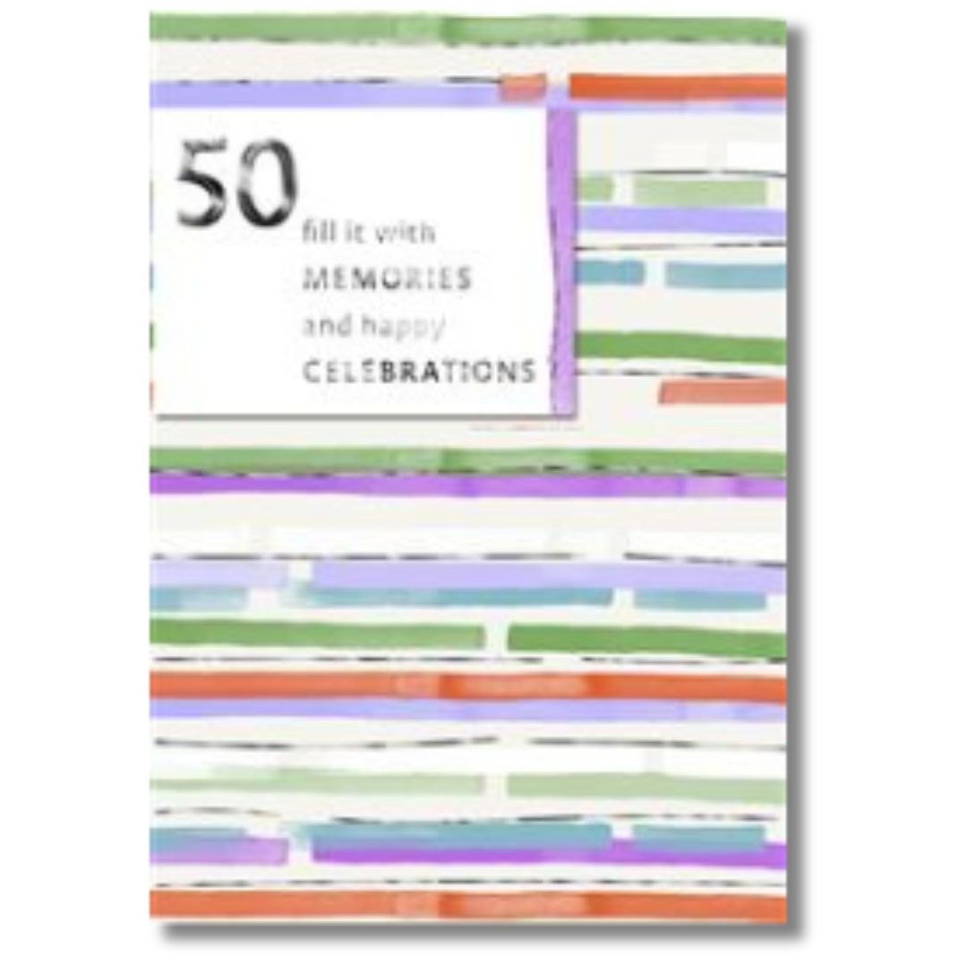 Hallmark 50 Celebrations Birthday - Greeting Card