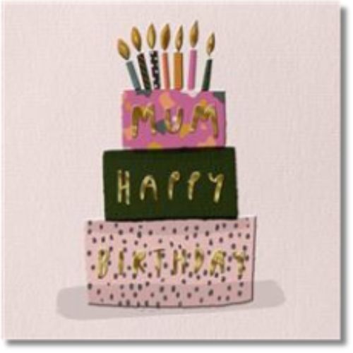 Hallmark Mum Happy Birthday - Greeting Card