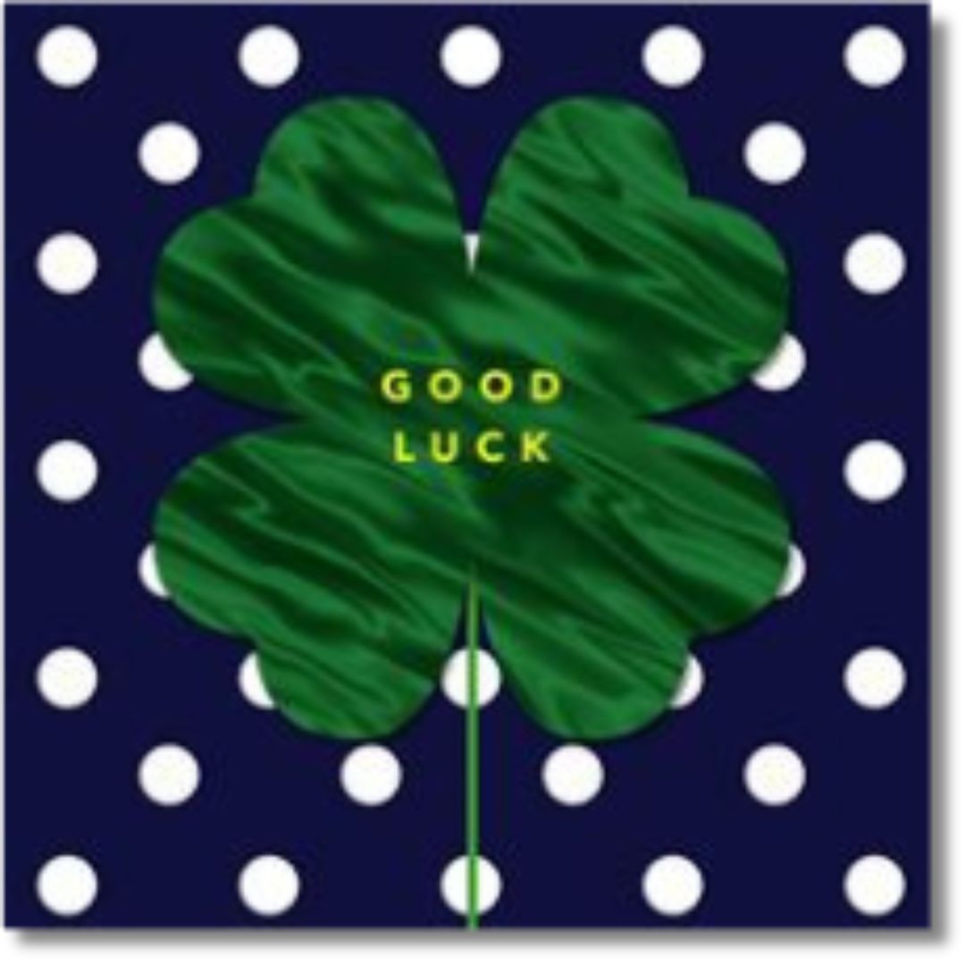 Hallmark Good Luck - Greeting Card
