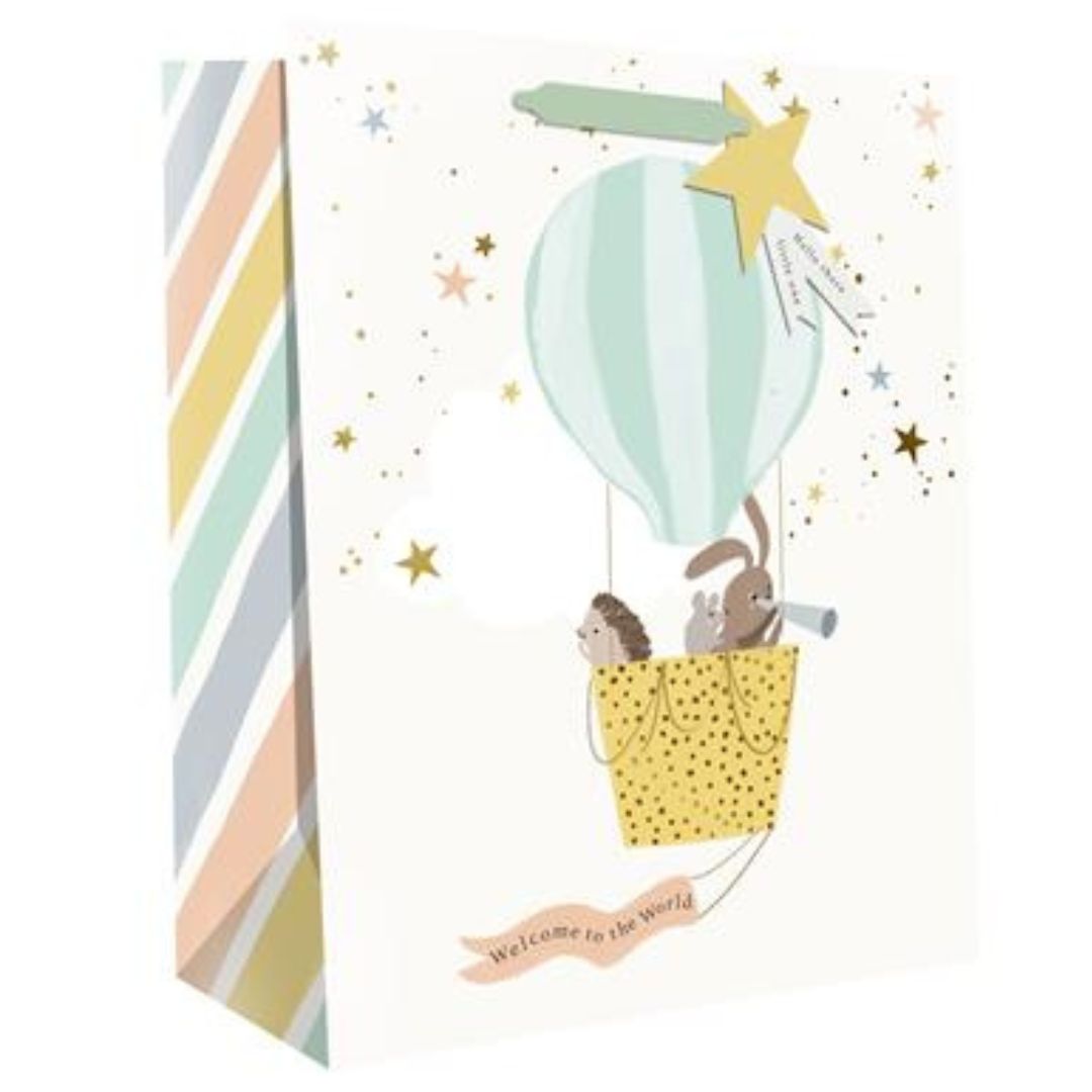 Hallmark Gift Bag Hello There Little One Small 24.5 x 20cm