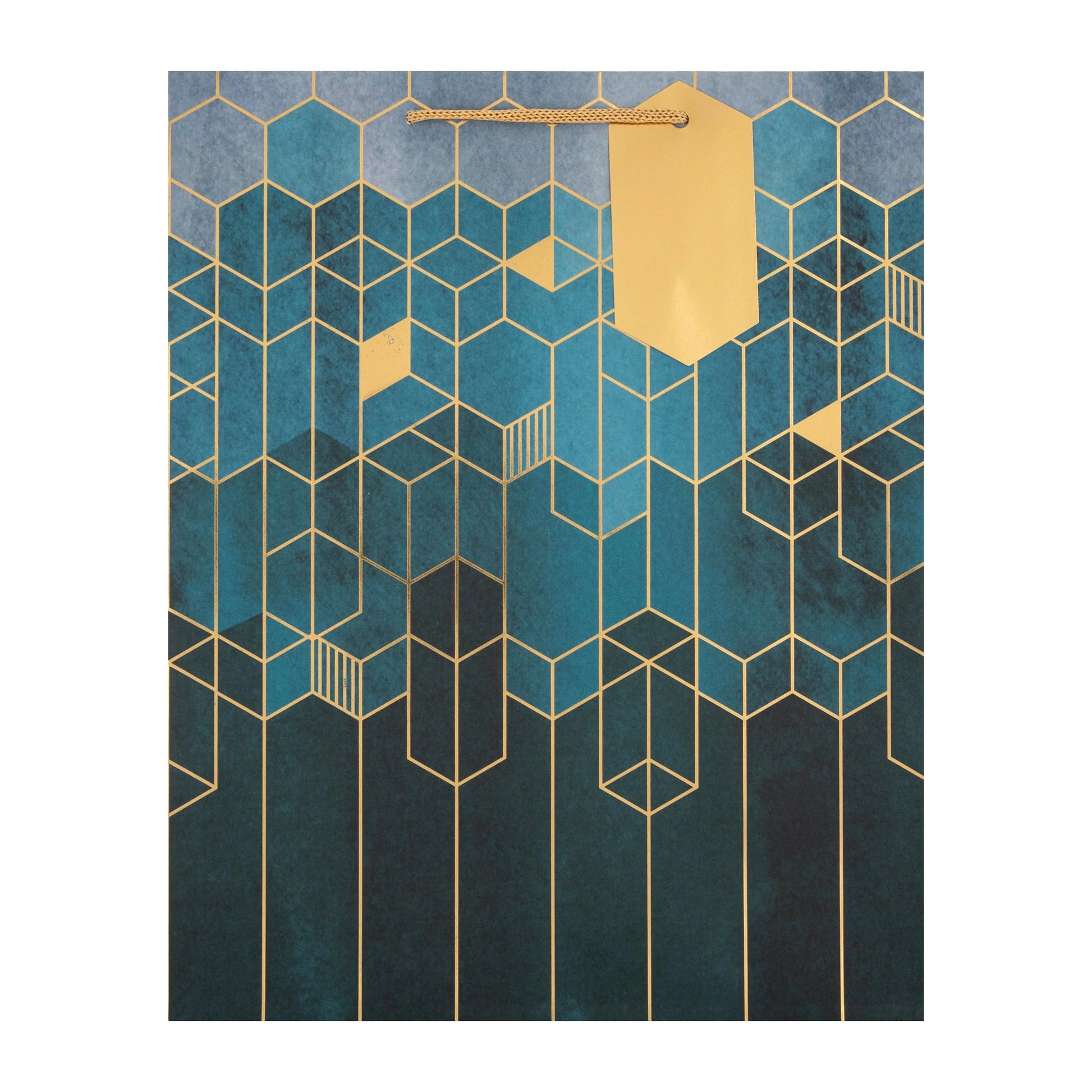 Hallmark Gift Bag Small 24 x 20cm - Dark Geometric