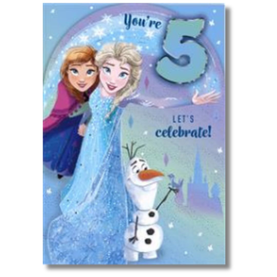 Hallmark You're 5 Let's Celebrate! Birthday - Greeting Card