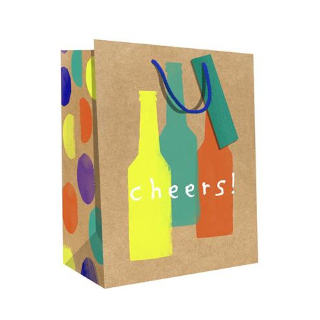 Hallmark Gift Bag Small Beer Cheers 25 x 20cm